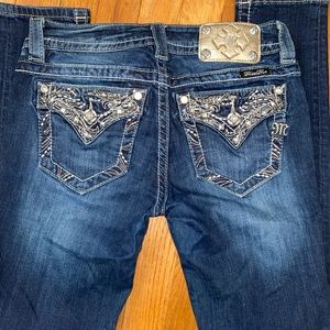 Miss Me Signature Ankle Skinny Jeans size 27